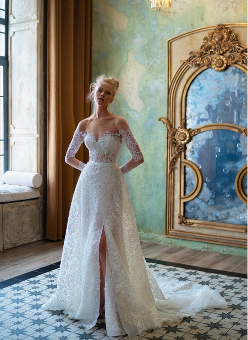 Dress "Grace" with skirt